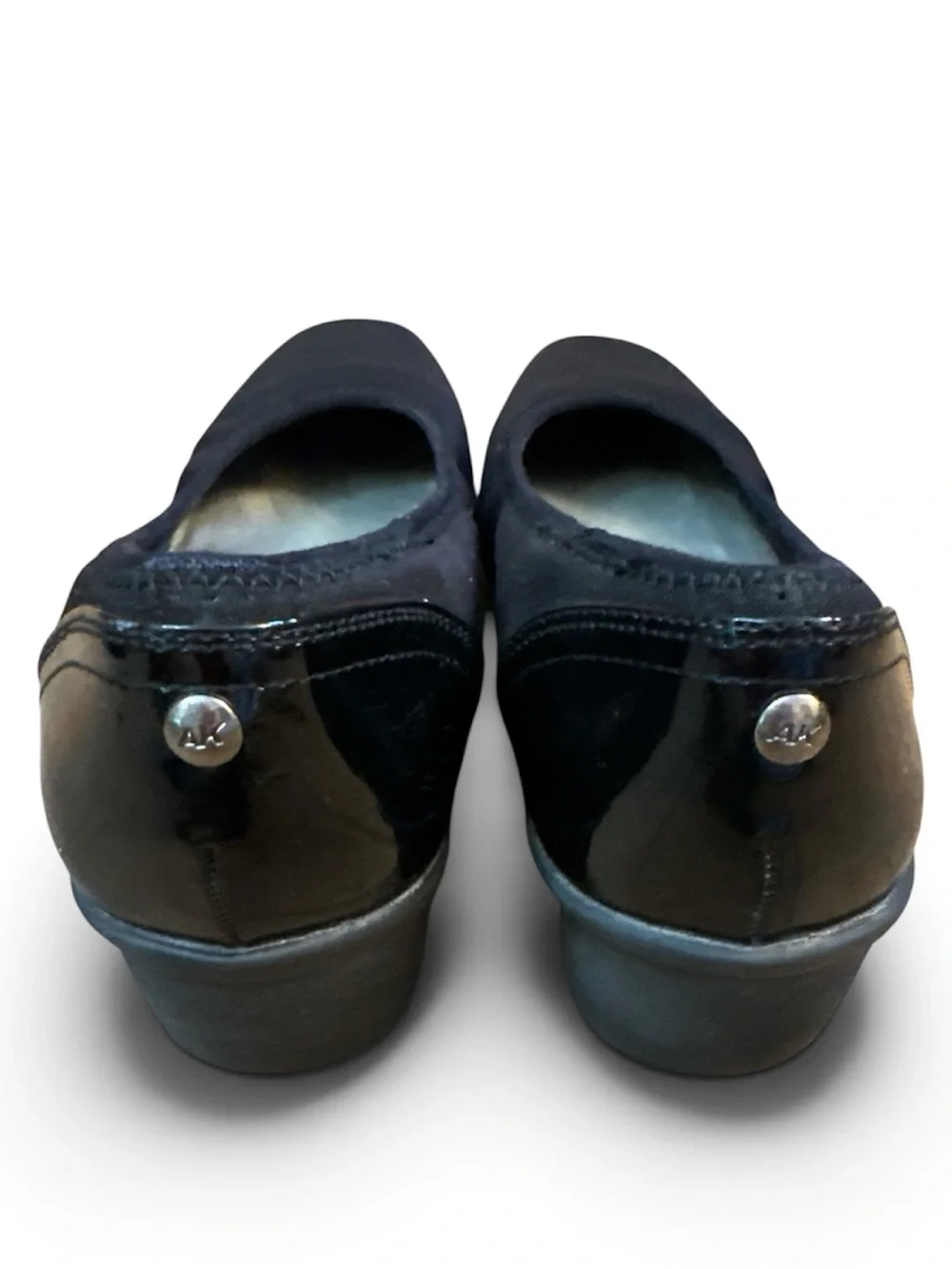 AK SPORT Anne Klein slip on WEDGE SHOES 8.5